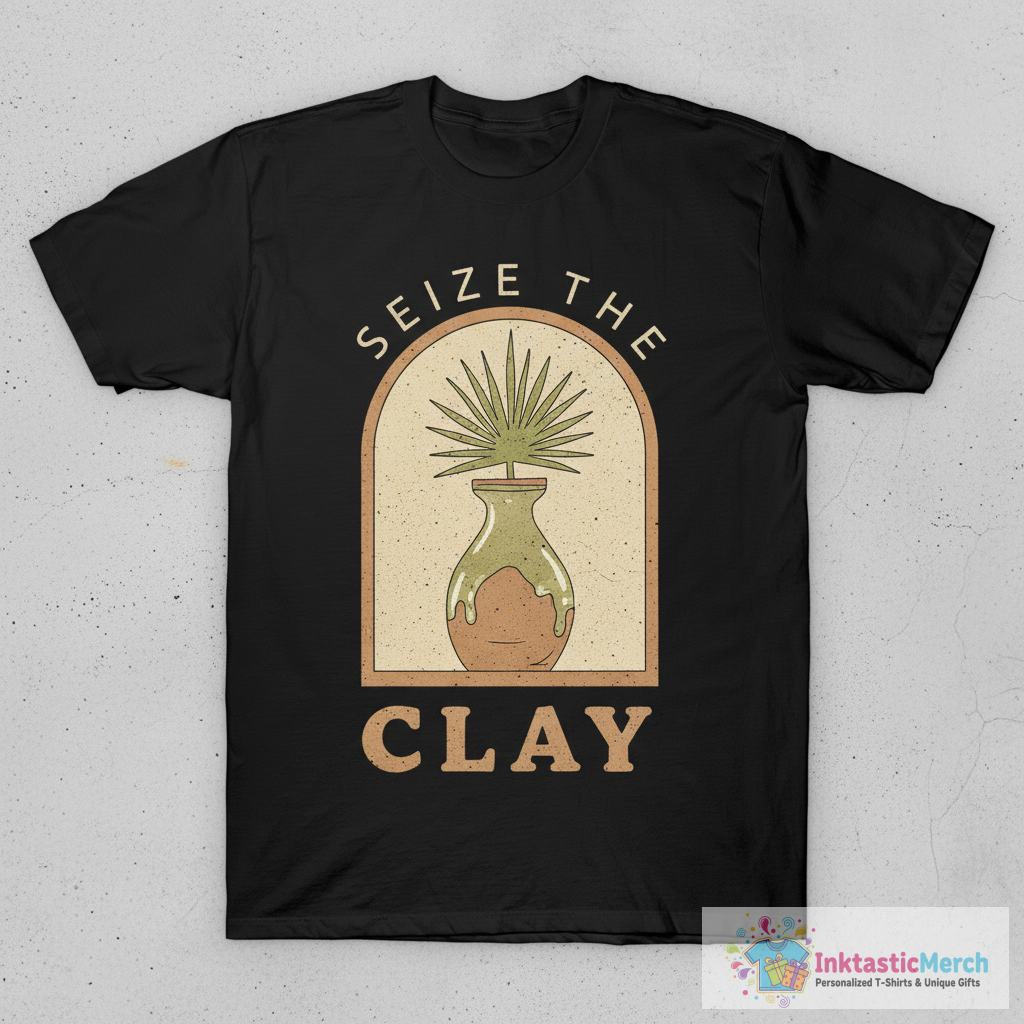Seize The Clay Funny Pottery Lover T-Shirt 1 Seize The Clay Funny Pottery Lover T-Shirt