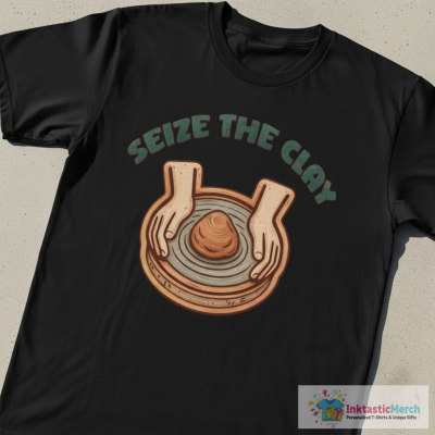 Seize The Clay Pottery Wheel T-Shirt