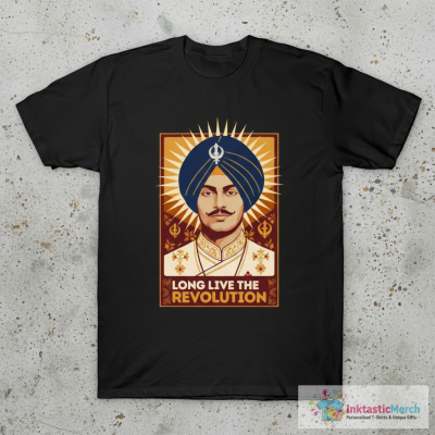 Shaheed Bhagat Singh Revolution T-Shirt