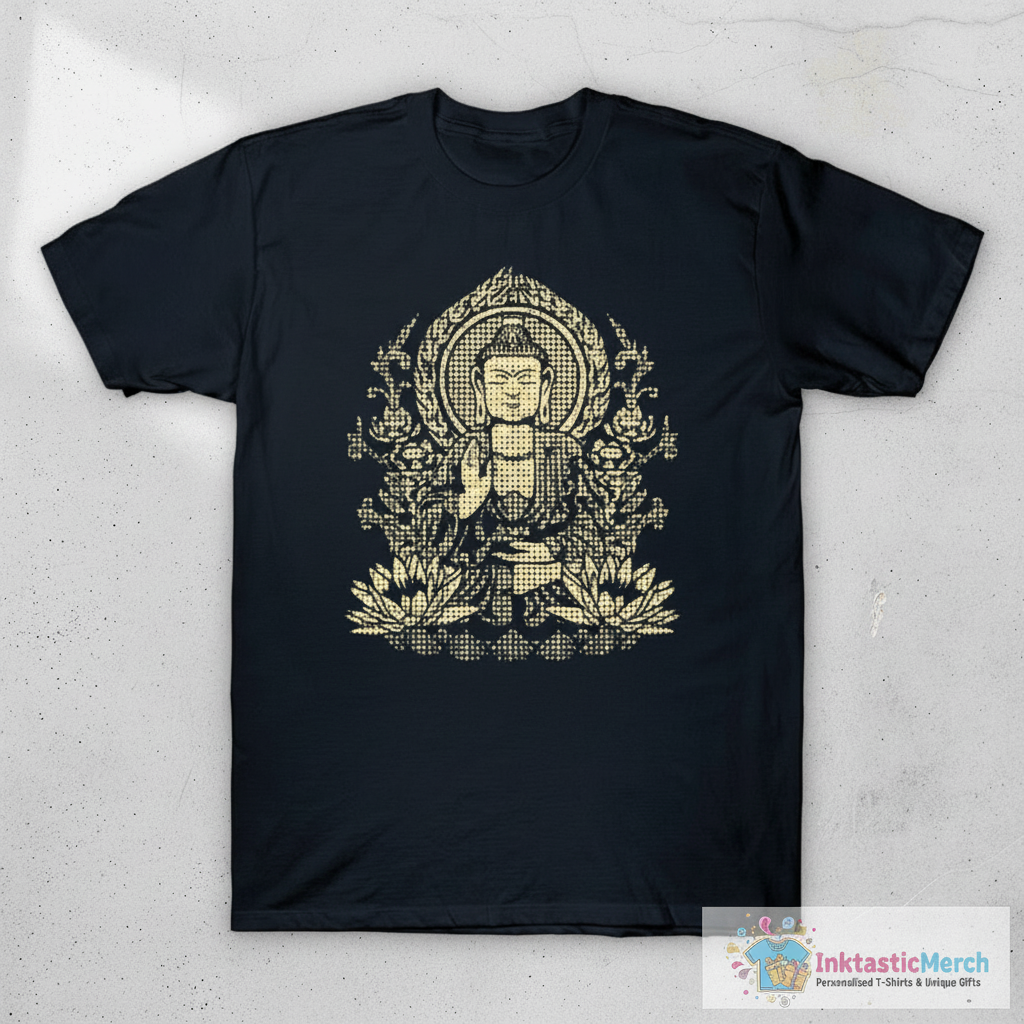 Siddhartha Gautama Budda - Weathered T-Shirt 1 Siddhartha Gautama Budda - Weathered T-Shirt