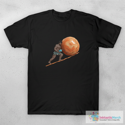 Sisyphus Scrolling Up That Hill T-Shirt
