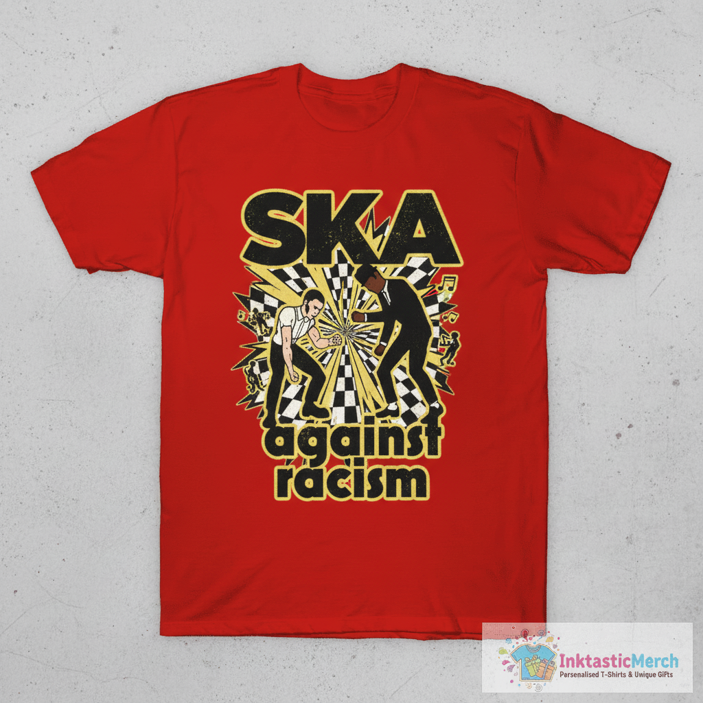 Ska Against Racism T-Shirt 1 Ska Against Racism T-Shirt