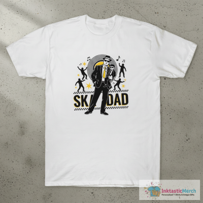 Ska Dad (with Rude Girl Daughter) T-Shirt