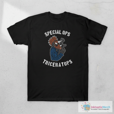 Special Ops Triceratops T-Shirt