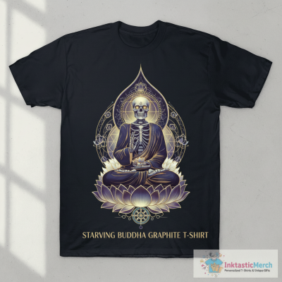 Starving Buddha - Graphite T-Shirt