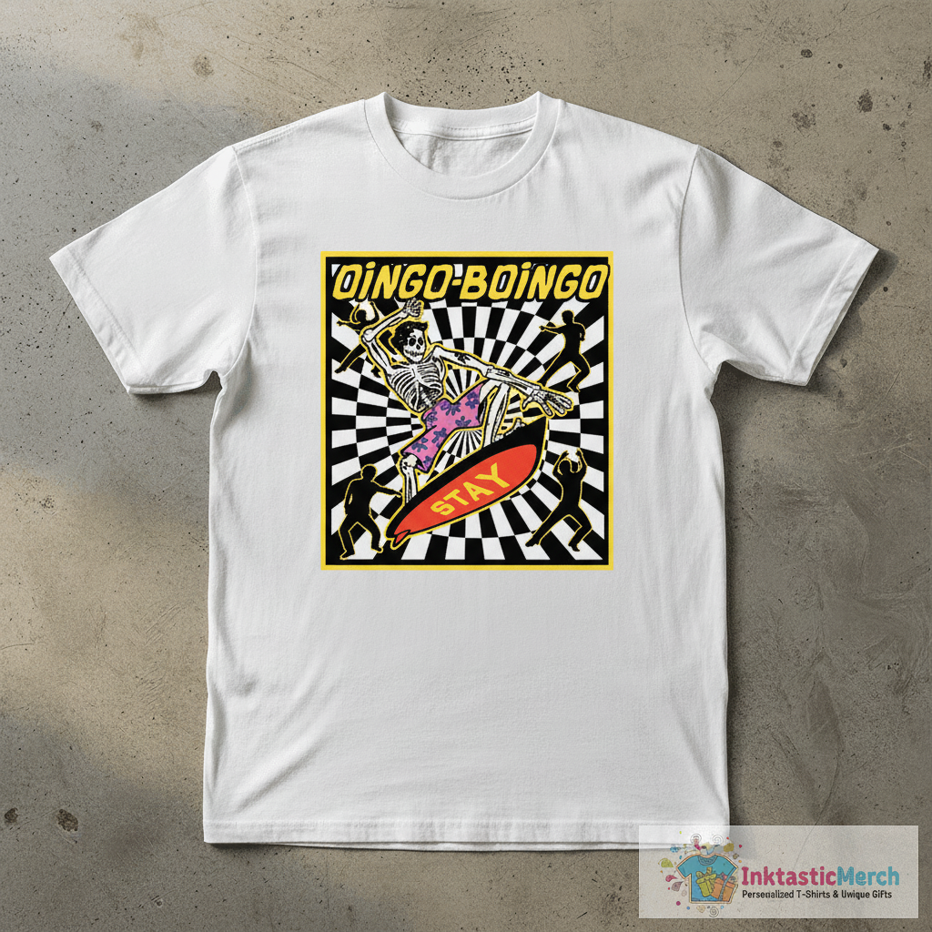 Stay - Oingo Boingo Cover T-Shirt 1 Stay - Oingo Boingo Cover T-Shirt