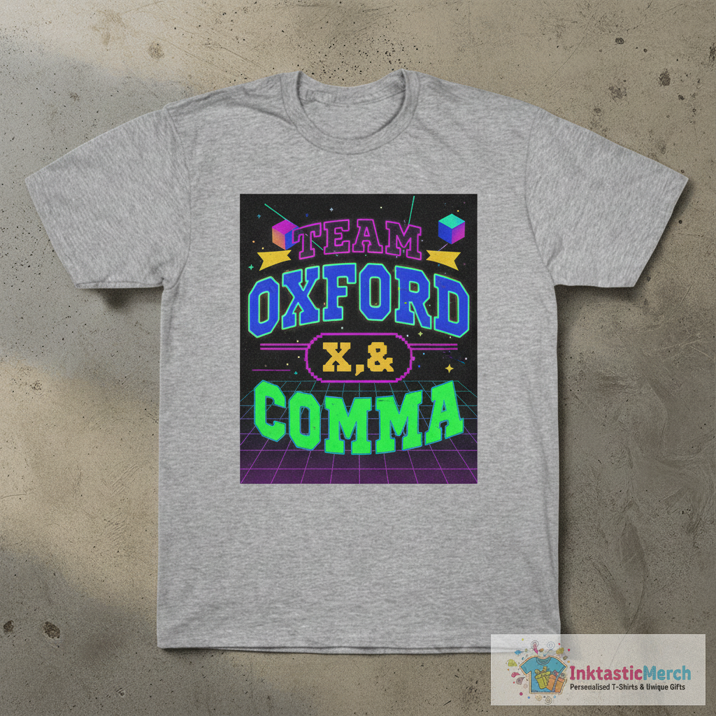 Team Oxford Comma T-Shirt 1 Team Oxford Comma T-Shirt