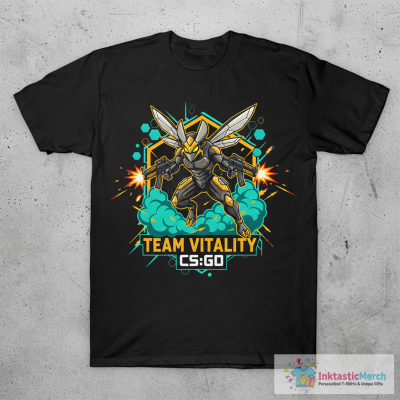 Team Vitality Counter Strike Logo T-Shirt