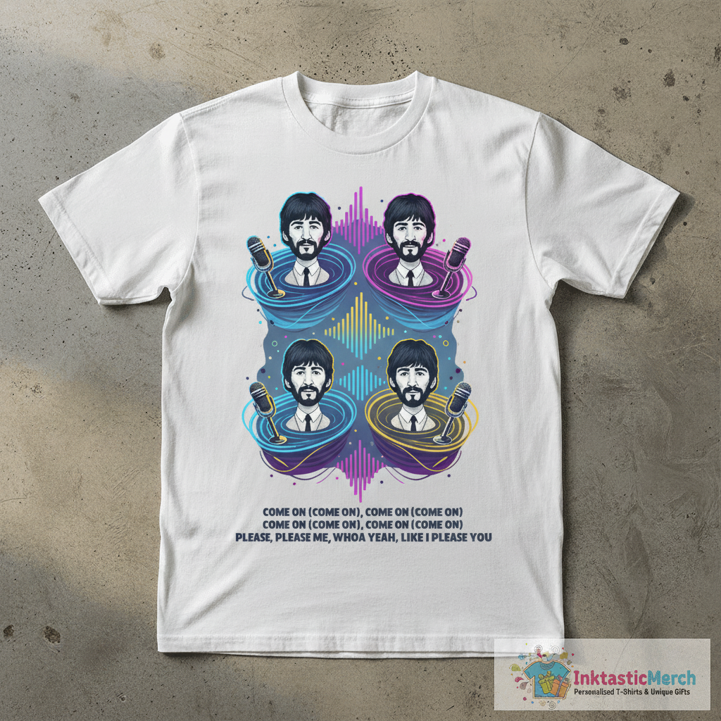 The Beatles Pod T-Shirt 1 The Beatles Pod T-Shirt