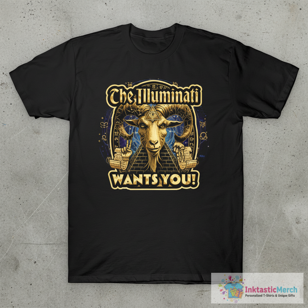 The Illuminati Wants You! T-Shirt 1 The Illuminati Wants You! T-Shirt