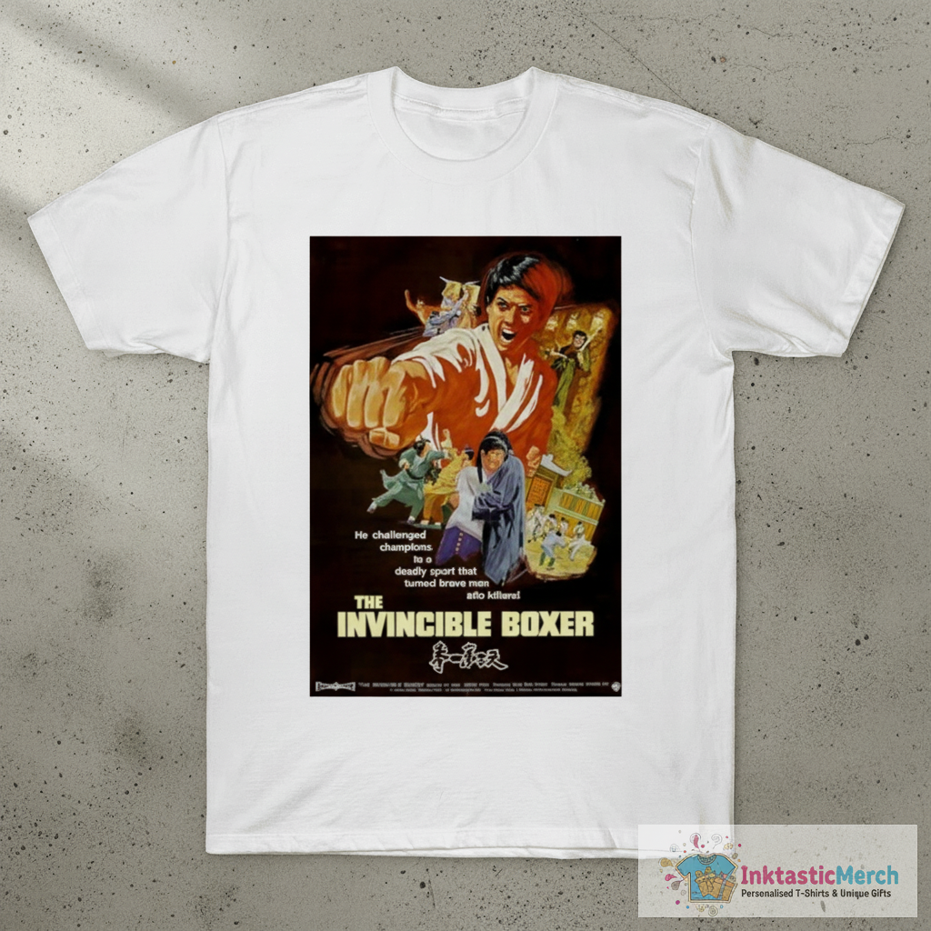 The Invincible Boxer 1973 T-Shirt 1 The Invincible Boxer 1973 T-Shirt