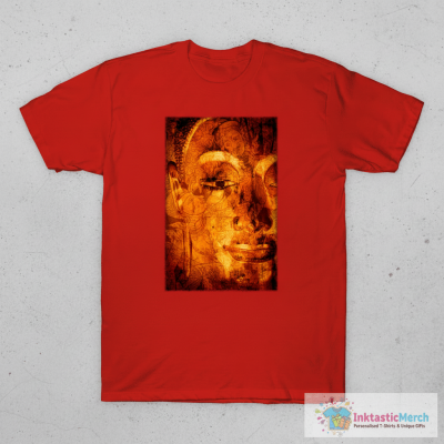 The Lord Buddha - Abstract Illustration Of The Face Of The Lord T-Shirt