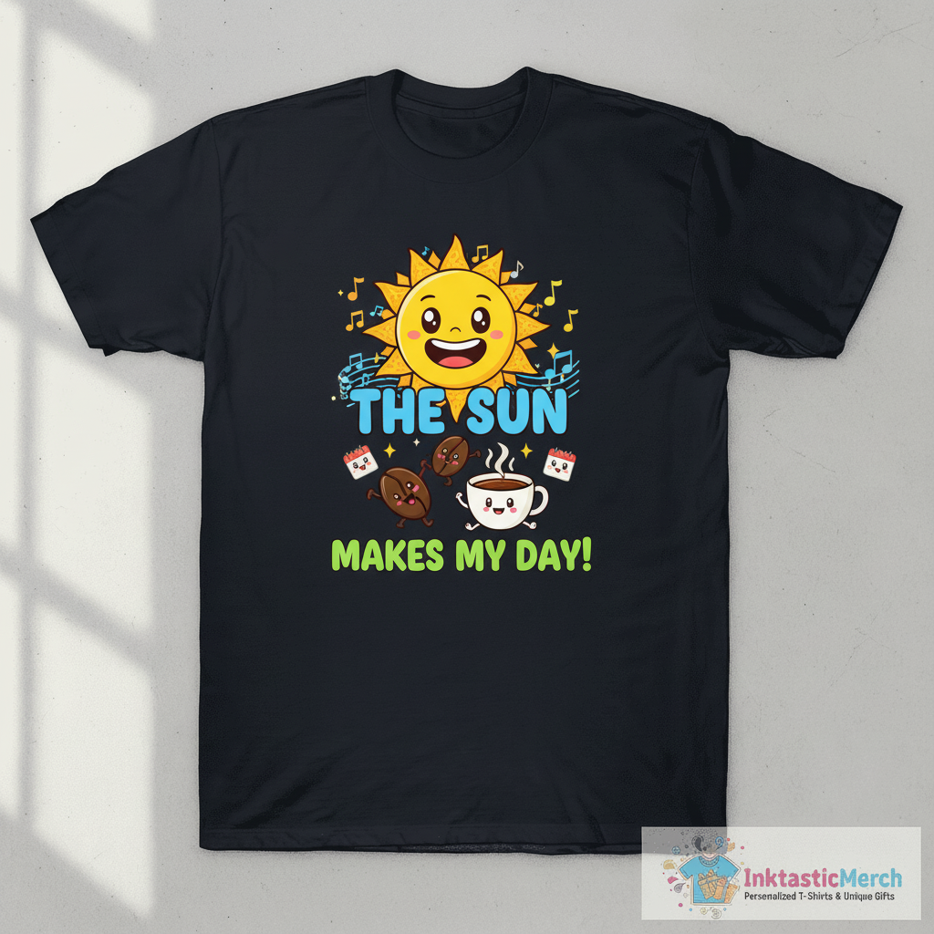 The sun makes my day T-Shirt 1 The sun makes my day T-Shirt