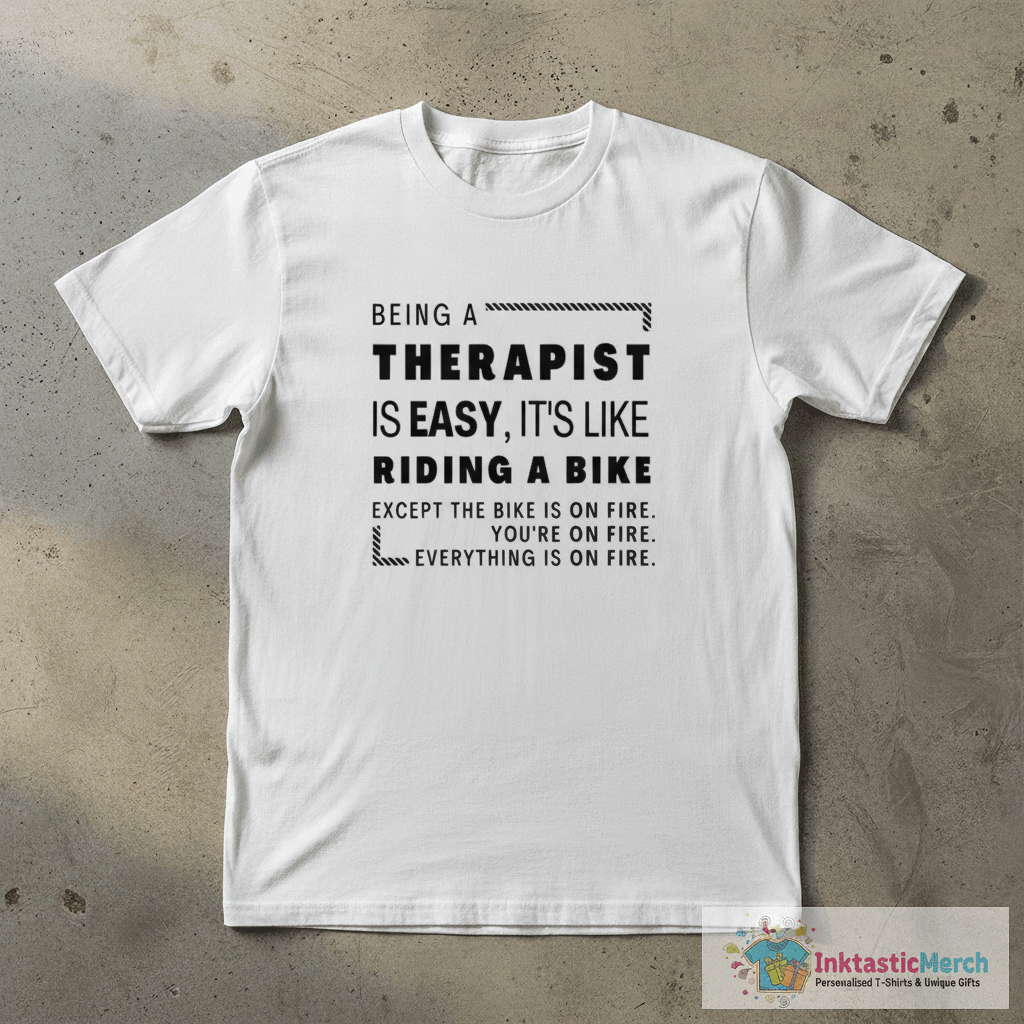 Therapist Easy Funny T-Shirt 1 Therapist Easy Funny T-Shirt