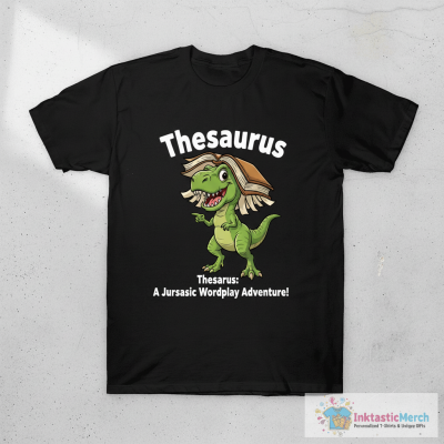 Thesaurus punny dinosaur T-Shirt