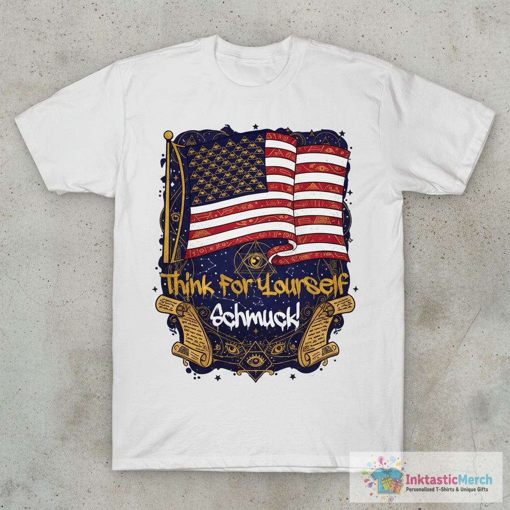 Think For Yourself, Schmuck T-Shirt 1 Think For Yourself, Schmuck T-Shirt