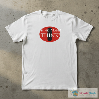 Think Mark Think! (White Lettering) T-Shirt