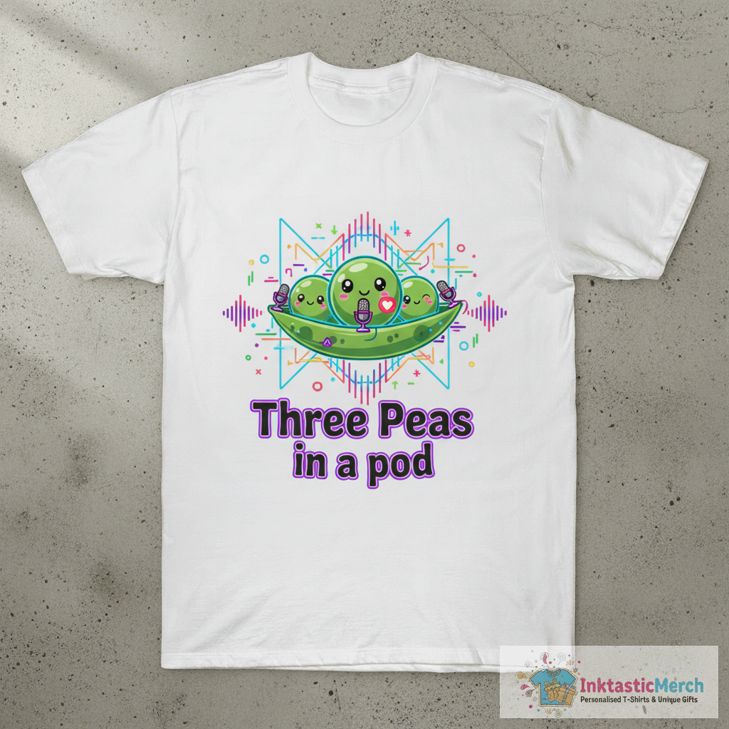Three Peas In A Pod Triplets For Parents Triplet T-Shirt 1 Three Peas In A Pod Triplets For Parents Triplet T-Shirt