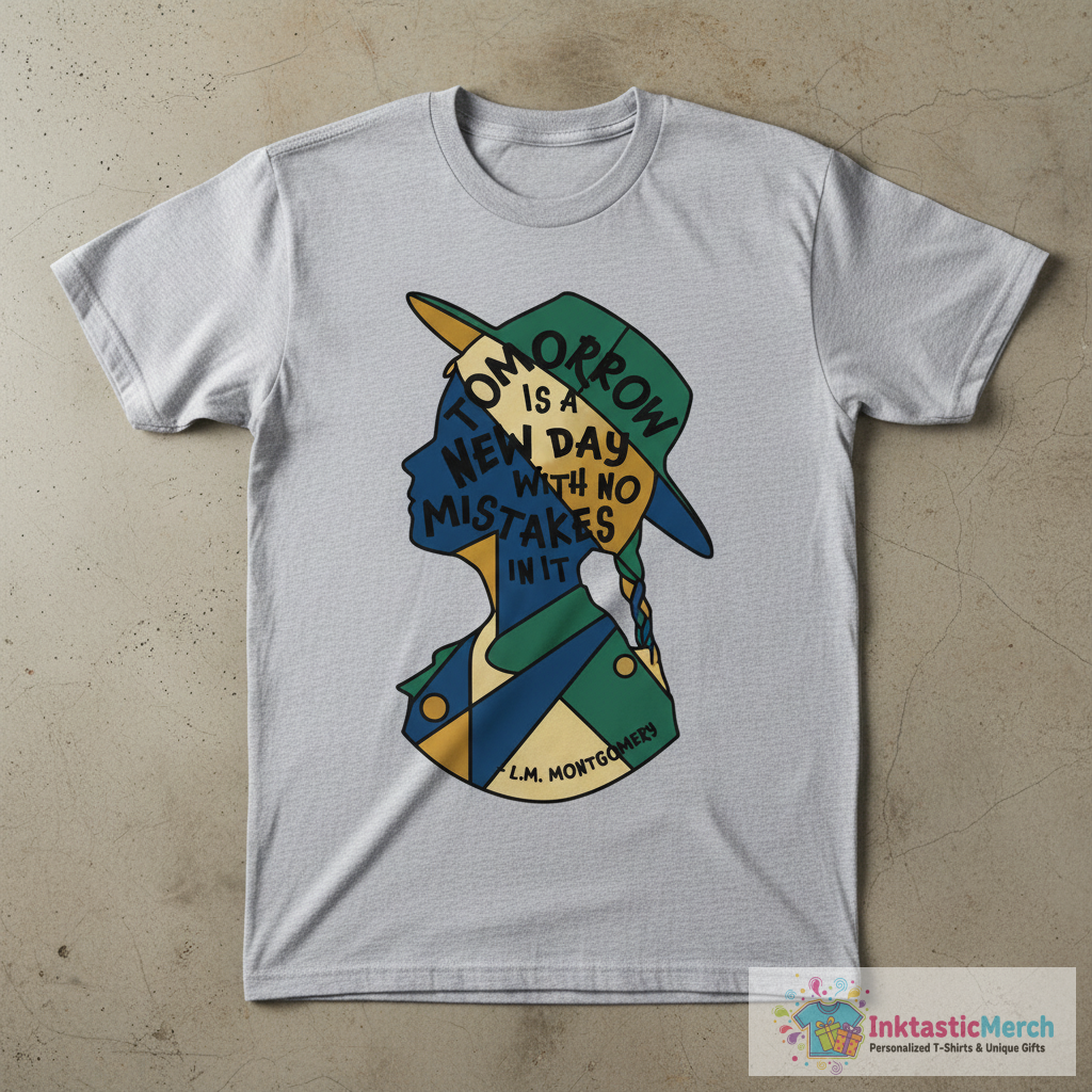 Tomorrow is a New Day With No Mistakes In It T-Shirt 1 Tomorrow is a New Day With No Mistakes In It T-Shirt