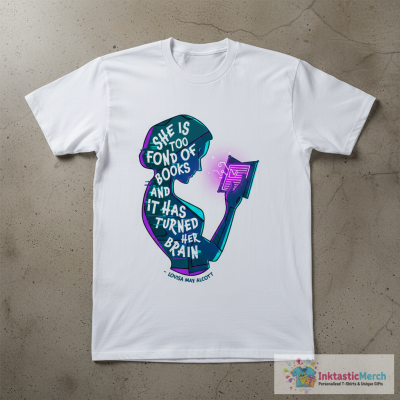 Too Fond of Books T-Shirt