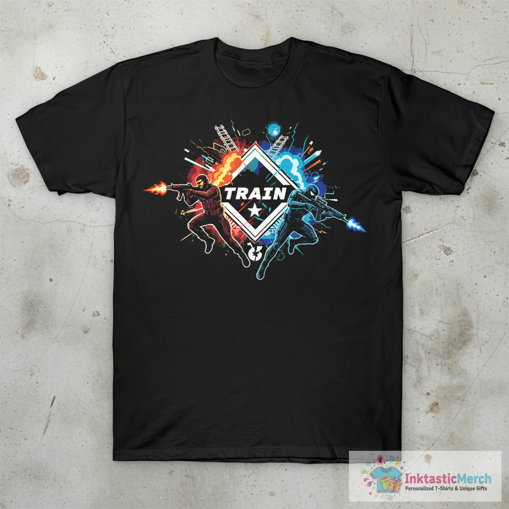 Train - Counter-Strike 2 T-Shirt 1 Train - Counter-Strike 2 T-Shirt
