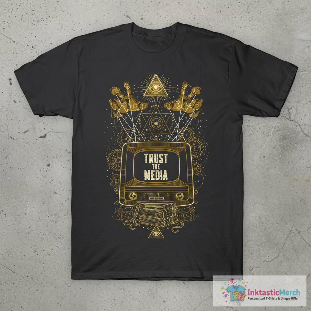 Trust The Media T-Shirt 1 Trust The Media T-Shirt