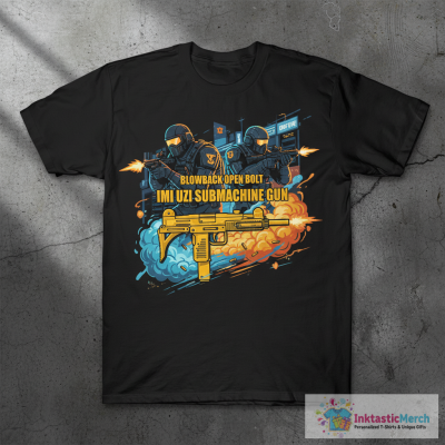 Uzi submachine gun T-Shirt