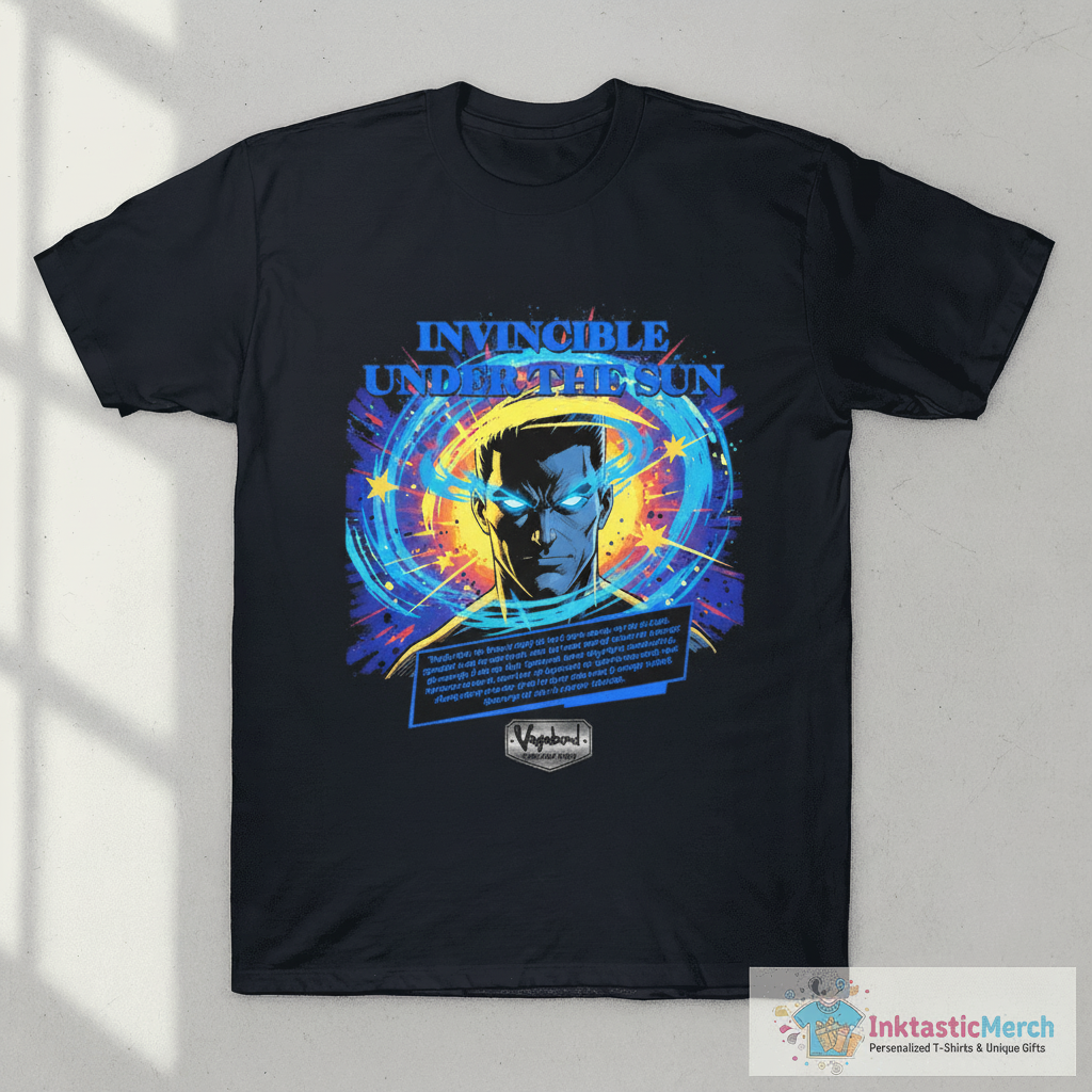 Vagabond Invincible Under The Sun Art T-Shirt 1 Vagabond Invincible Under The Sun Art T-Shirt