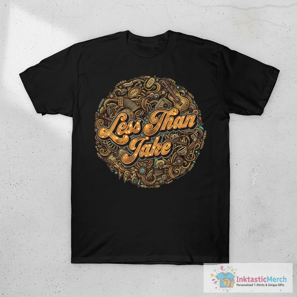 Vintage Circle - Less Than Jake T-Shirt 1 Vintage Circle - Less Than Jake T-Shirt
