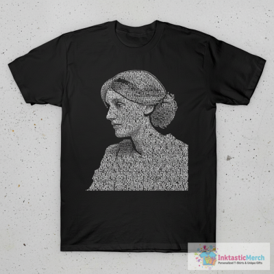 Virginia Wolf word portrait (with the opening lines from Mrs. Dalloway) T-Shirt
