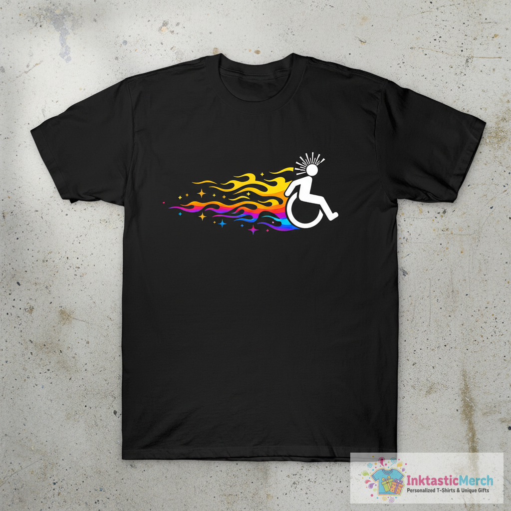 WHEELCHARIOT 2 (Flamer) T-Shirt 1 WHEELCHARIOT 2 (Flamer) T-Shirt