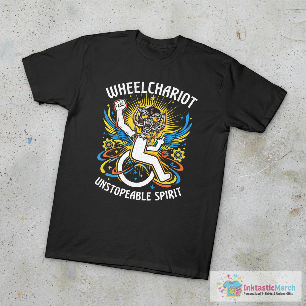 WHEELCHARIOT 3 (Motorquad) T-Shirt 1 WHEELCHARIOT 3 (Motorquad) T-Shirt