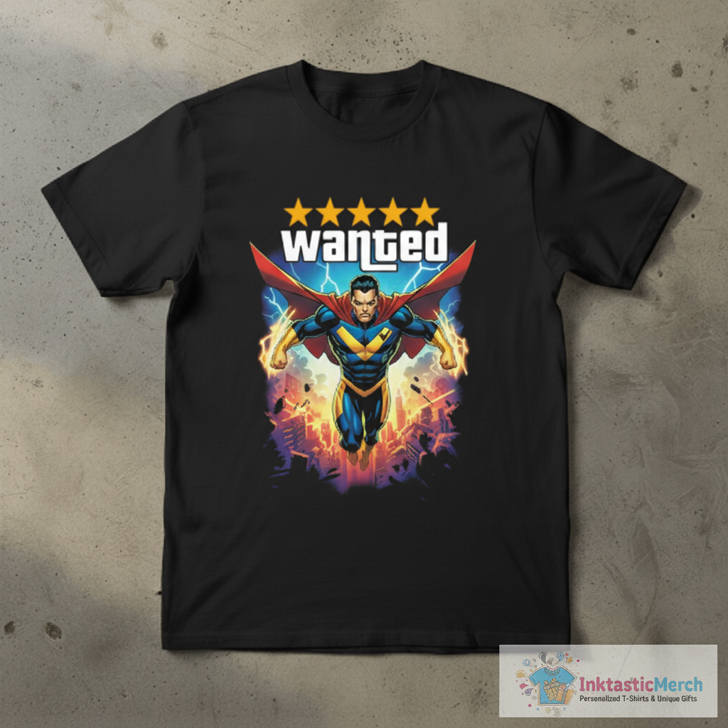 Wanted five stars T-Shirt 1 Wanted five stars T-Shirt