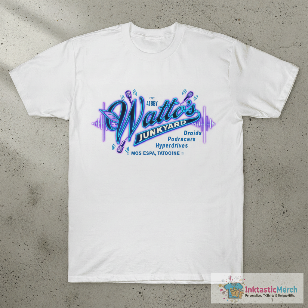 Watto's Junkyard T-Shirt 1 Watto's Junkyard T-Shirt