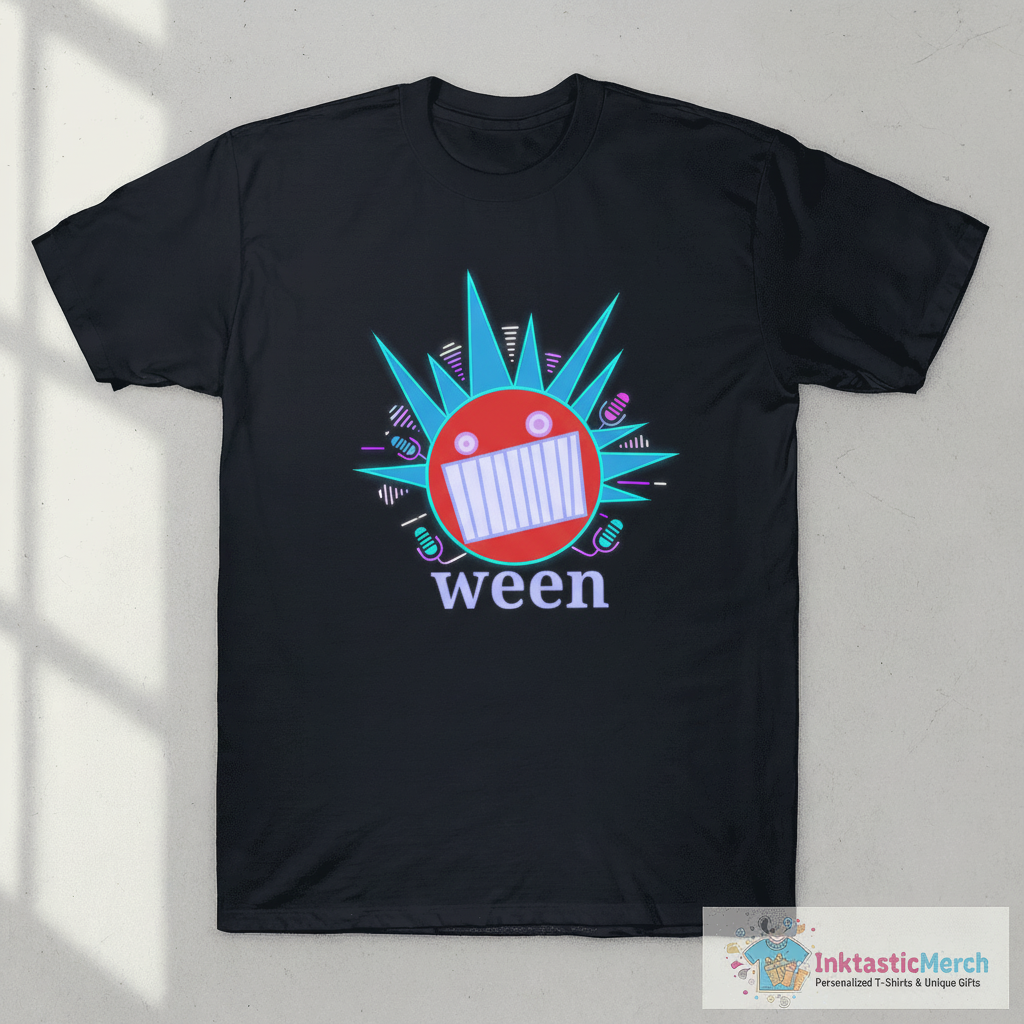Ween - Boognish In Red T-Shirt 1 Ween - Boognish In Red T-Shirt
