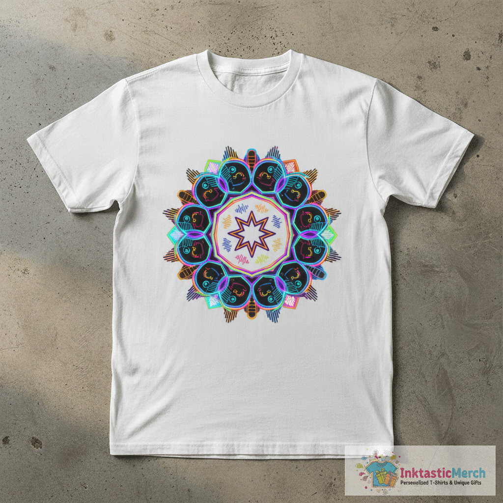 Ween Boognish Mandala T-Shirt 1 Ween Boognish Mandala T-Shirt