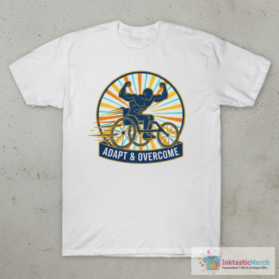 Wheelchair Bodybuilder Logo T-Shirt