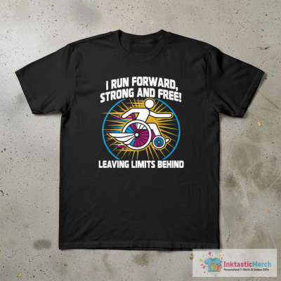 Wheelchair Disability Gift Funny Handicap T-Shirt