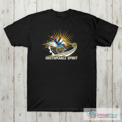 Wheelchair Rock Symbol T-Shirt