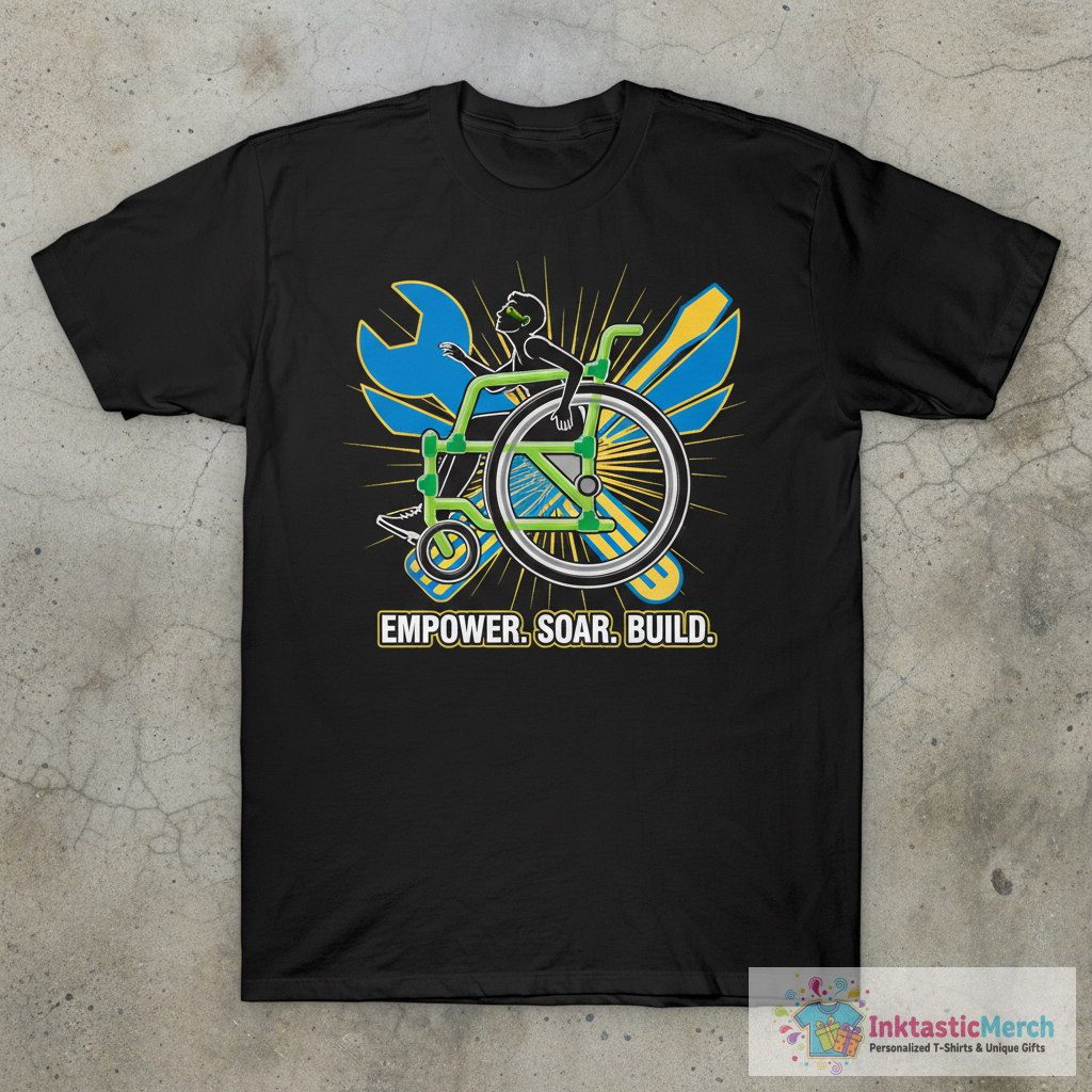 Wheelchair Service Icon T-Shirt 1 Wheelchair Service Icon T-Shirt