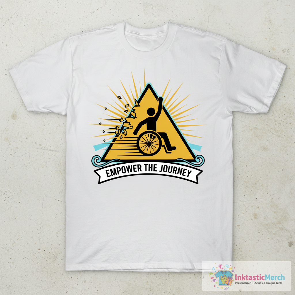 Wheelchair symbol T-Shirt 1 Wheelchair symbol T-Shirt