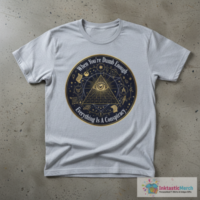 When You're Dumb Enough Everything Is A Conspiracy T-Shirt