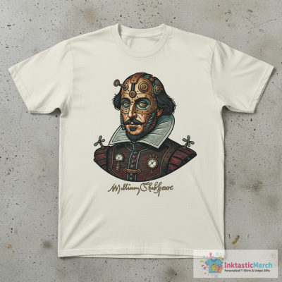 William Shakespeare - 19th Century Portrait of the Bard T-Shirt
