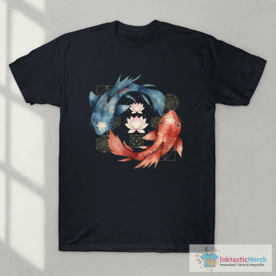 Yin Yang Koi Fish T-Shirt