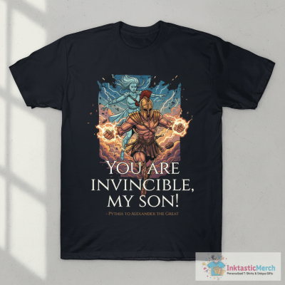 You are invincible, my son! - Pythia - Ancient Greek Mythology T-Shirt