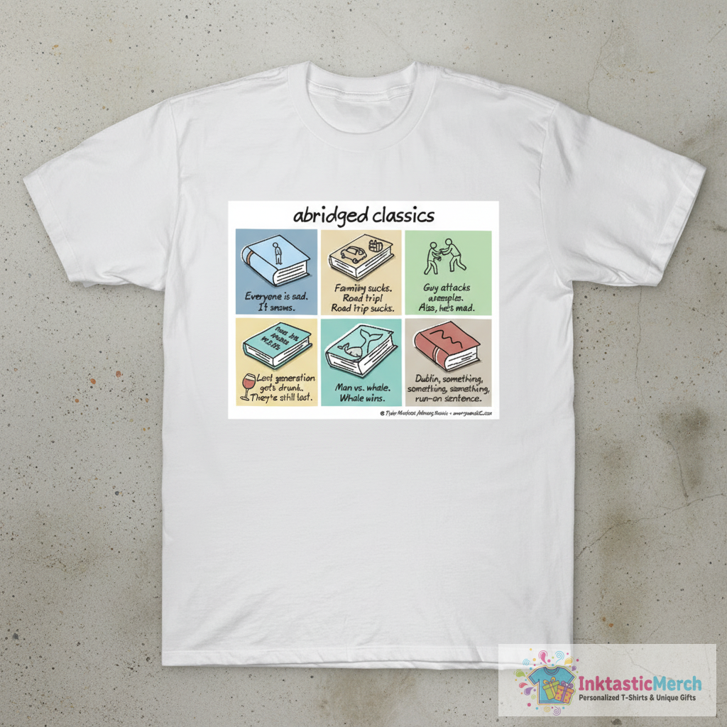 abridged classics T-Shirt 1 abridged classics T-Shirt