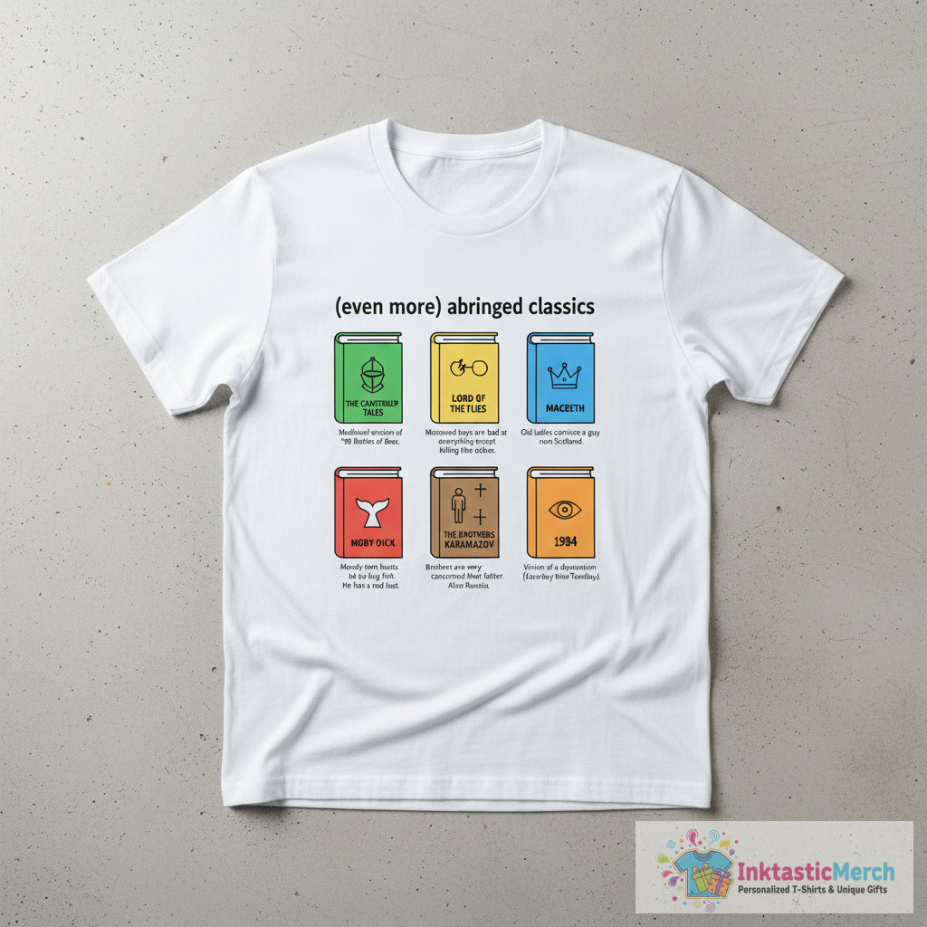 (even more) abridged classics T-Shirt 1 (even more) abridged classics T-Shirt