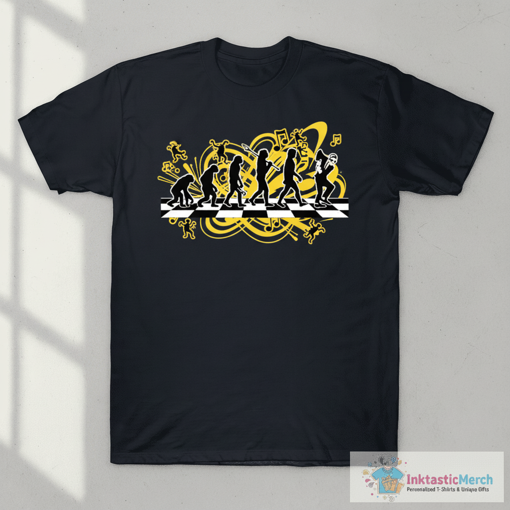 evolution of Ska T-Shirt 1 evolution of Ska T-Shirt