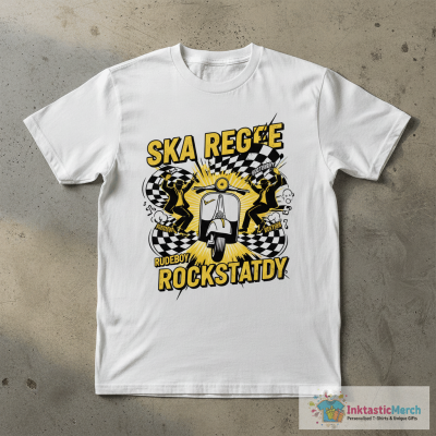ska reggae rocksteady and scooter for all rudeboys and scooterboys T-Shirt