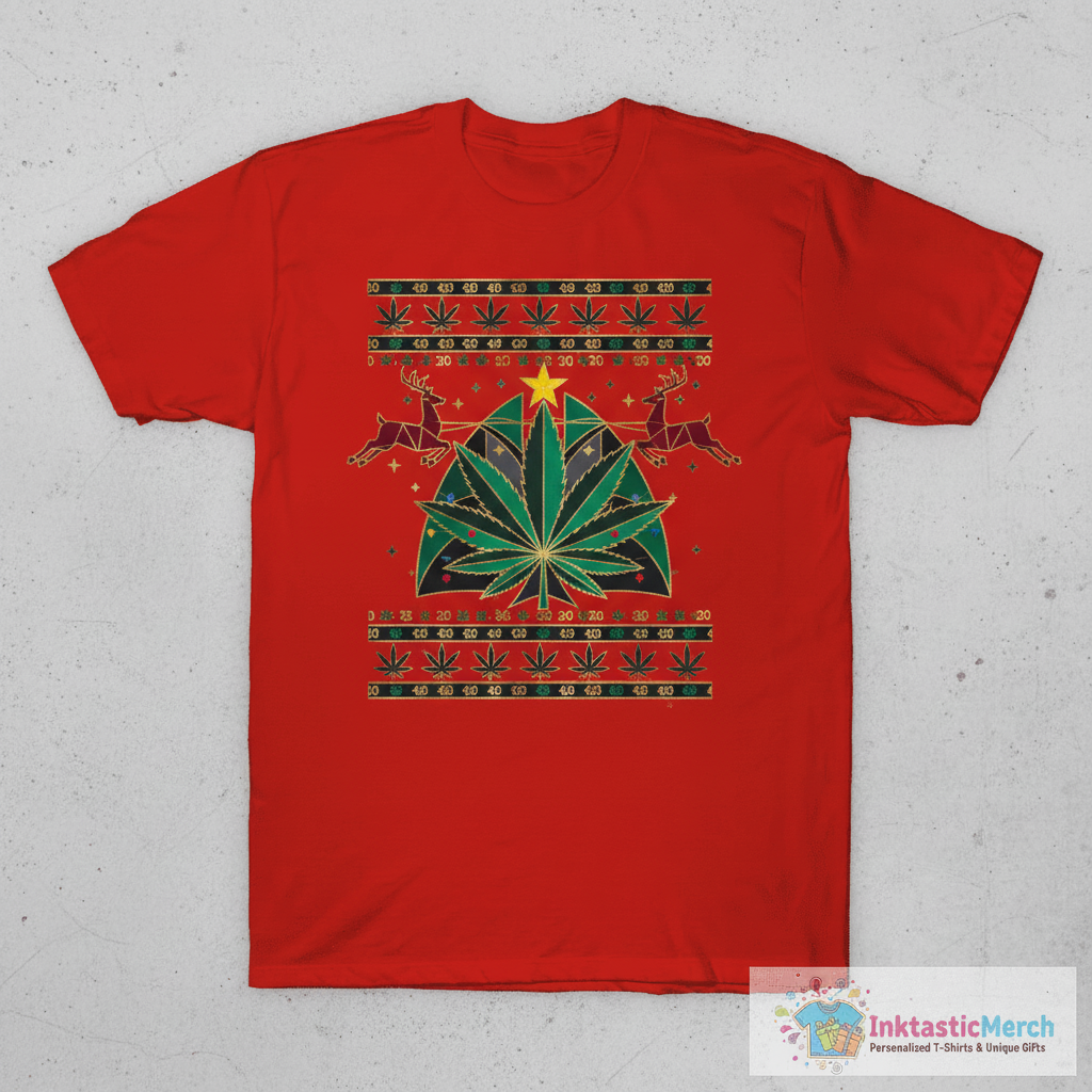 420 Cannabis Reindeer Christmas Sweater 1 420 Cannabis Reindeer Christmas Sweater